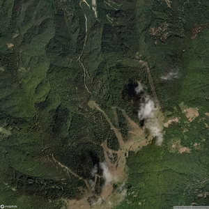 Lurisia Monte Pigna - Vista satellitare estiva