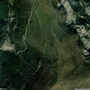 Rucaski - Vista satellitare estiva