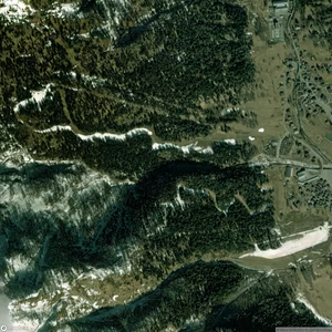 Val Formazza - Vista satellitare estiva