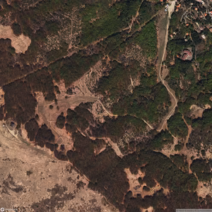 Caldirola - Vista satellitare estiva