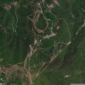 Sangiacomo Cardini - Vista satellitare estiva