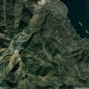 Mottarone - Vista satellitare estiva