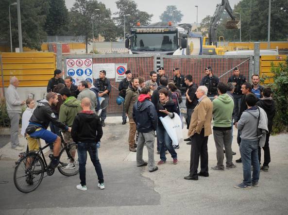 Blocchi #NoCanal ai cantieri della “via d’acqua”